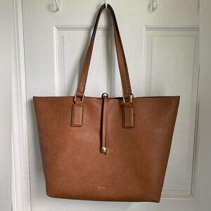 Aldo brown shoulder purse with interior bag